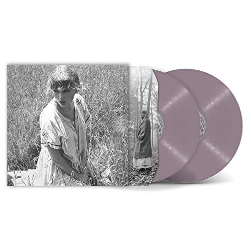 Taylor Swift's "Folklore" Album Betty's Garden Variant Purple Vinyl 2LP Record