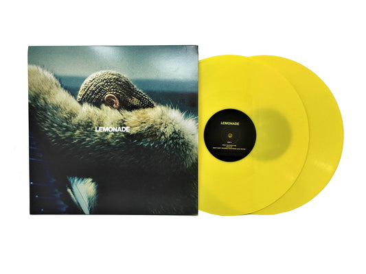 Beyonce Lemonade Yellow Sun Sunshine Lemon colored vinyl LP record rnb hip hop album